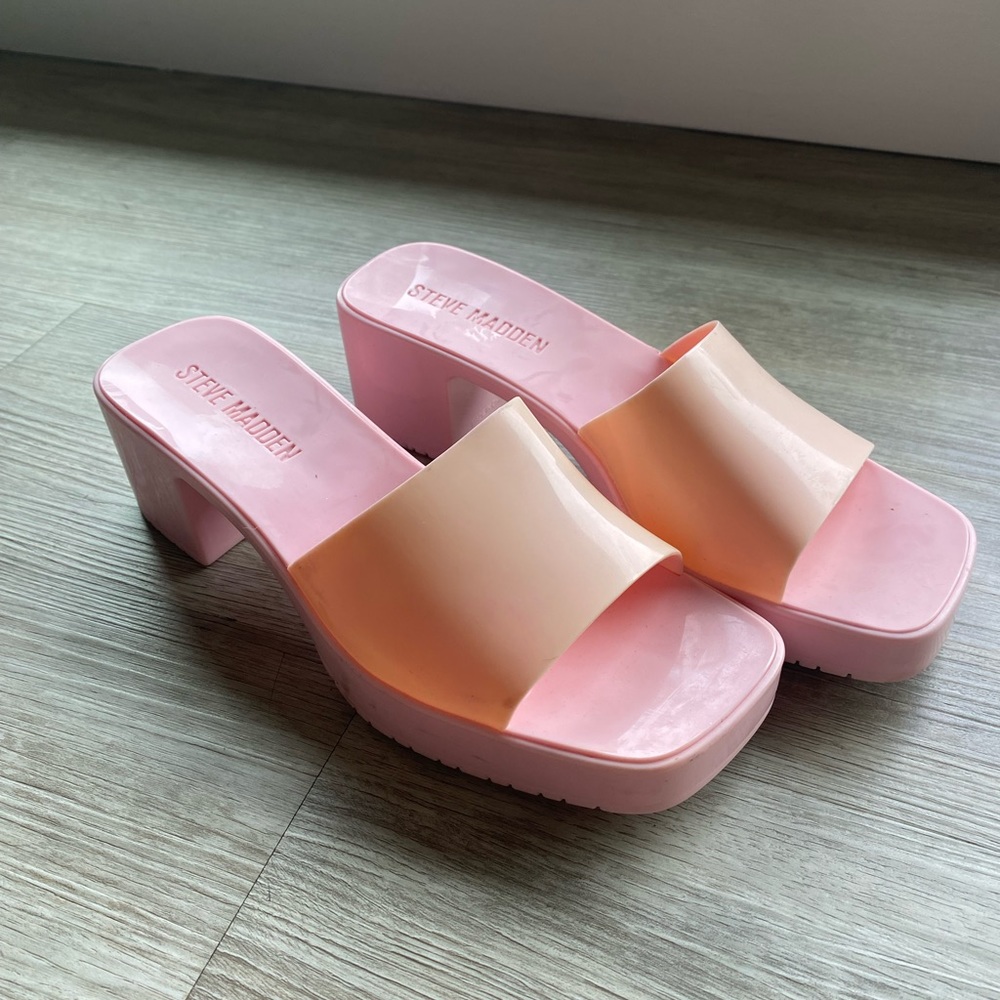 steve madden jelly sandals